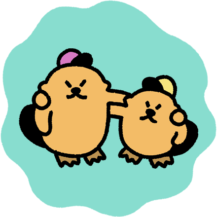 ラー&コーのイラスト